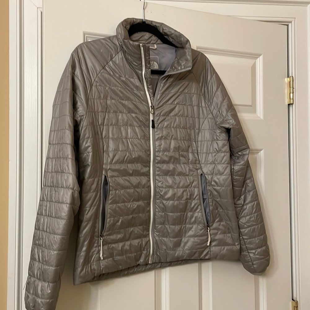 North Face thin puffer jacket